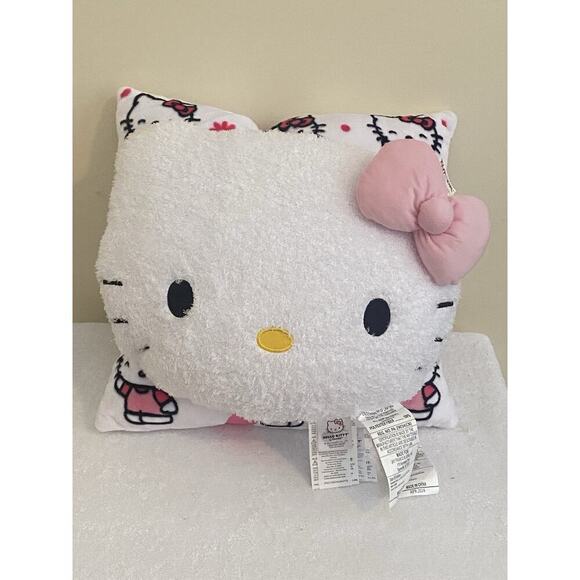Hello Kitty Super Soft Decorative Pillows - 2/pk (NEW) - Picture 1 of 5